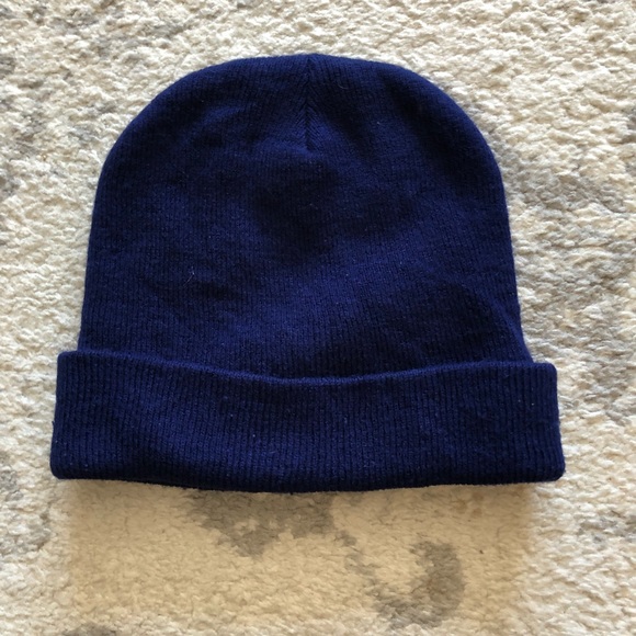 Classic blue & white knit Nike hat - Picture 2 of 4